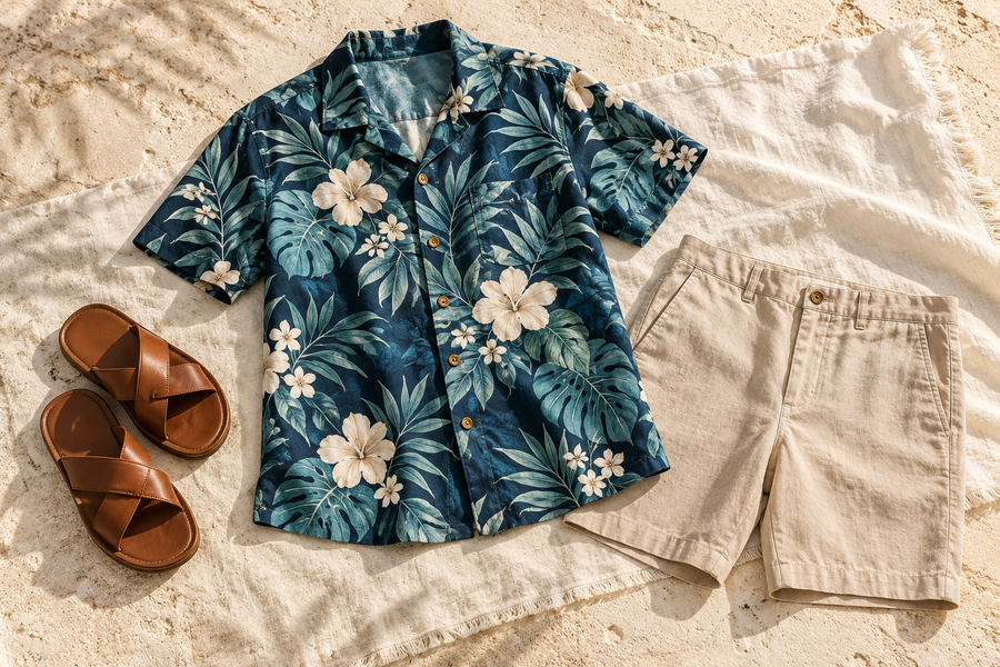 How to Style a Men's Hawaiian Shirt