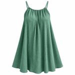 Load image into Gallery viewer, Sea Glass Cotton Gauze Dress - Mint Green front view, garment only
