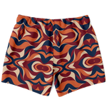 Load image into Gallery viewer, Elara Afterglow swim trunks, back
