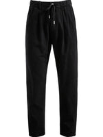 Load image into Gallery viewer, Afterglow men's trousers Black front
