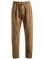 Load image into Gallery viewer, Afterglow men's trousers Camel front
