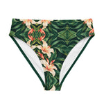 Load image into Gallery viewer, Hanalei Bloom High-Waisted Bikini Bottom front view
