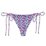 Load image into Gallery viewer, Miami Deco String Bikini Bottom back view

