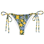 Load image into Gallery viewer, Amalfi Limoncello String Bikini Bottom front view
