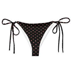Rose Glitter String Bikini Bottom