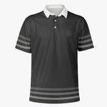 Load image into Gallery viewer, Midnight Men's Resort Polo - front view

