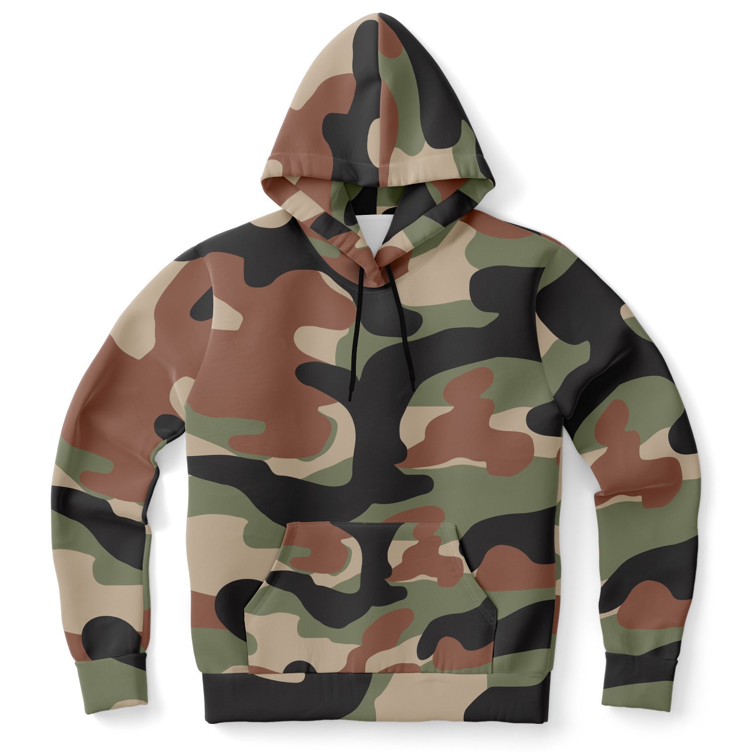 Men's Hoodie - Camouflage - Elara Activewear