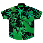 Load image into Gallery viewer, Tropical Leaves Men's Resort Shirt - back view
