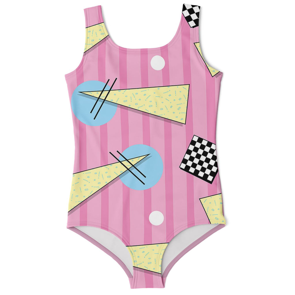Kids' One-Piece Swimsuit - Saved By The Bell - Elara Activewear