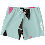 Load image into Gallery viewer, Sea Glass Men's Swim Trunks - front view
