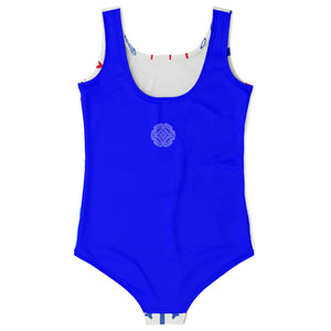 Kids' One-Piece Swimsuit - Anchor - Elara Activewear