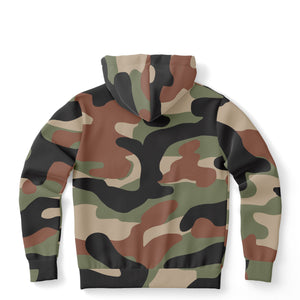 Men's Hoodie - Camouflage - Elara Activewear