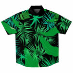 Load image into Gallery viewer, Tropical Leaves Men's Resort Shirt - front view

