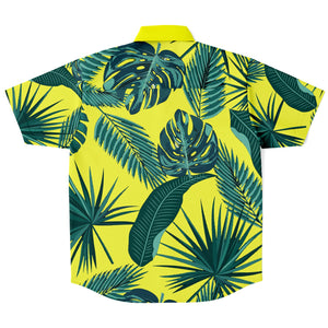 Men's Hawaiian Shirt - Key Lime
