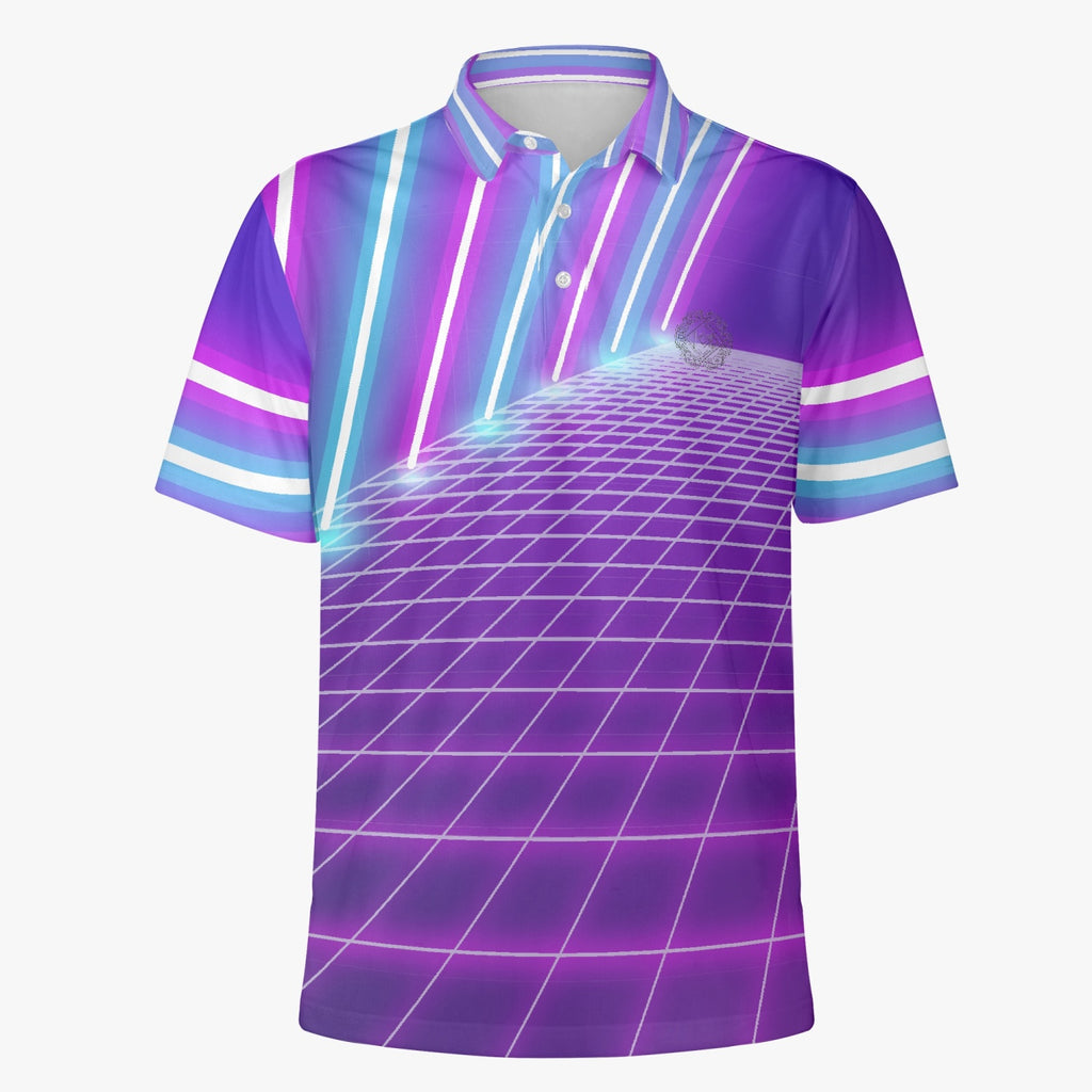 Men's Polo Shirt - Lightshow - Elara Activewear