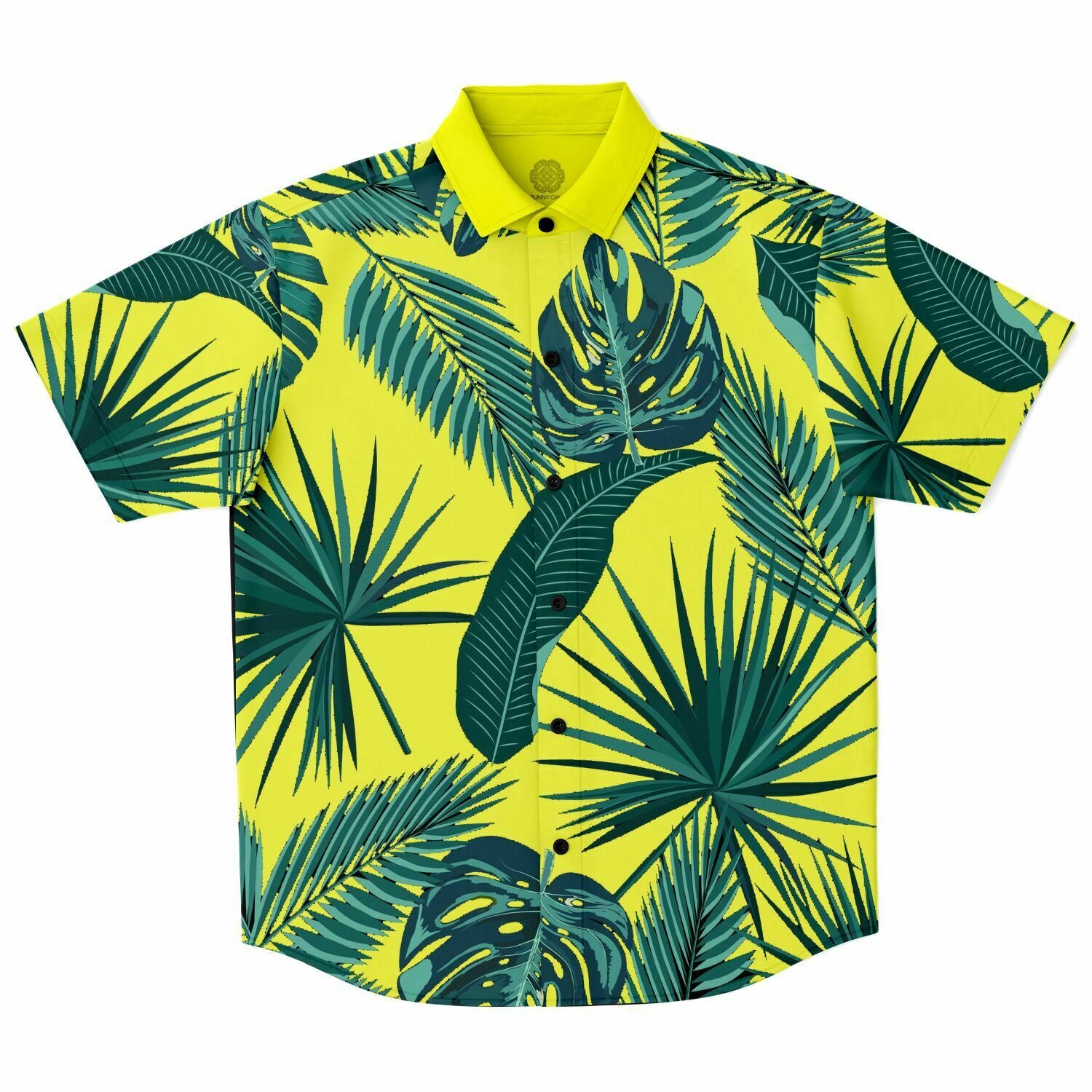 Men's Hawaiian Shirt - Key Lime