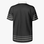Load image into Gallery viewer, Midnight Men's Resort Polo - back view, garment only
