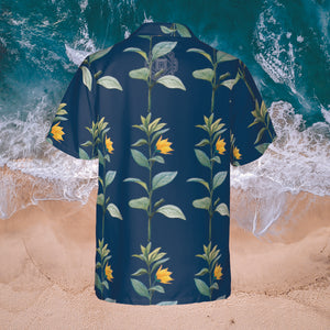 Men's Hawaiian Shirt - Allamanda - Elara Activewear