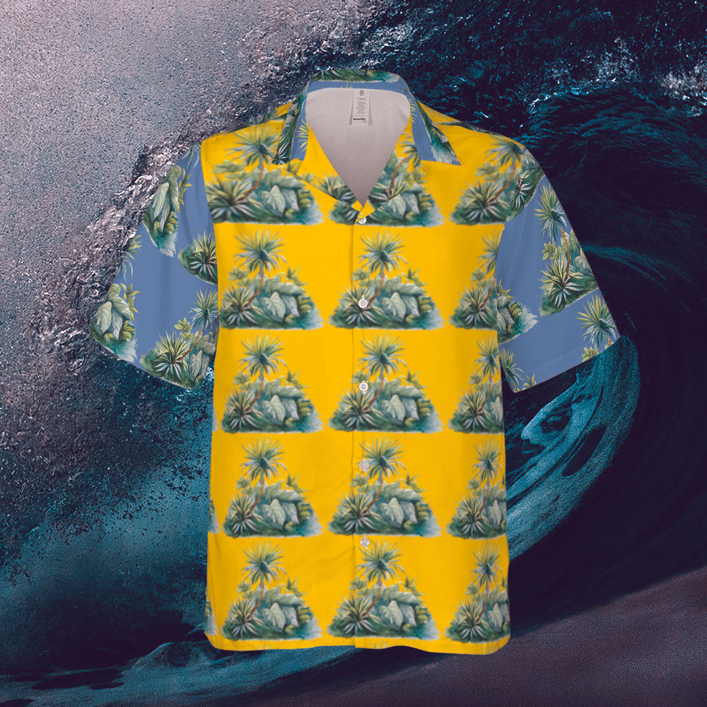 Men's Hawaiian Shirt - Sanchezia - Elara Activewear