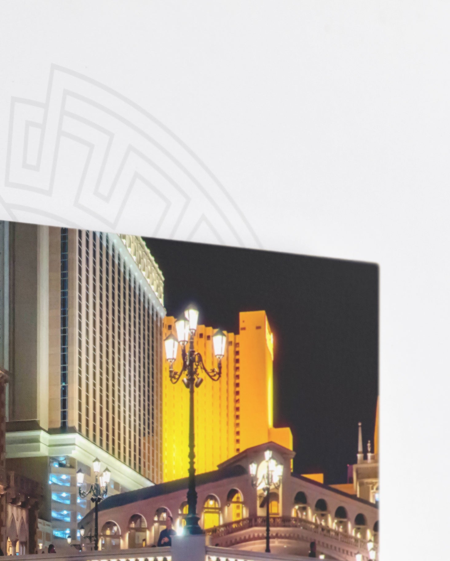 Las Vegas by Night - 24" x 36" - Elara Activewear