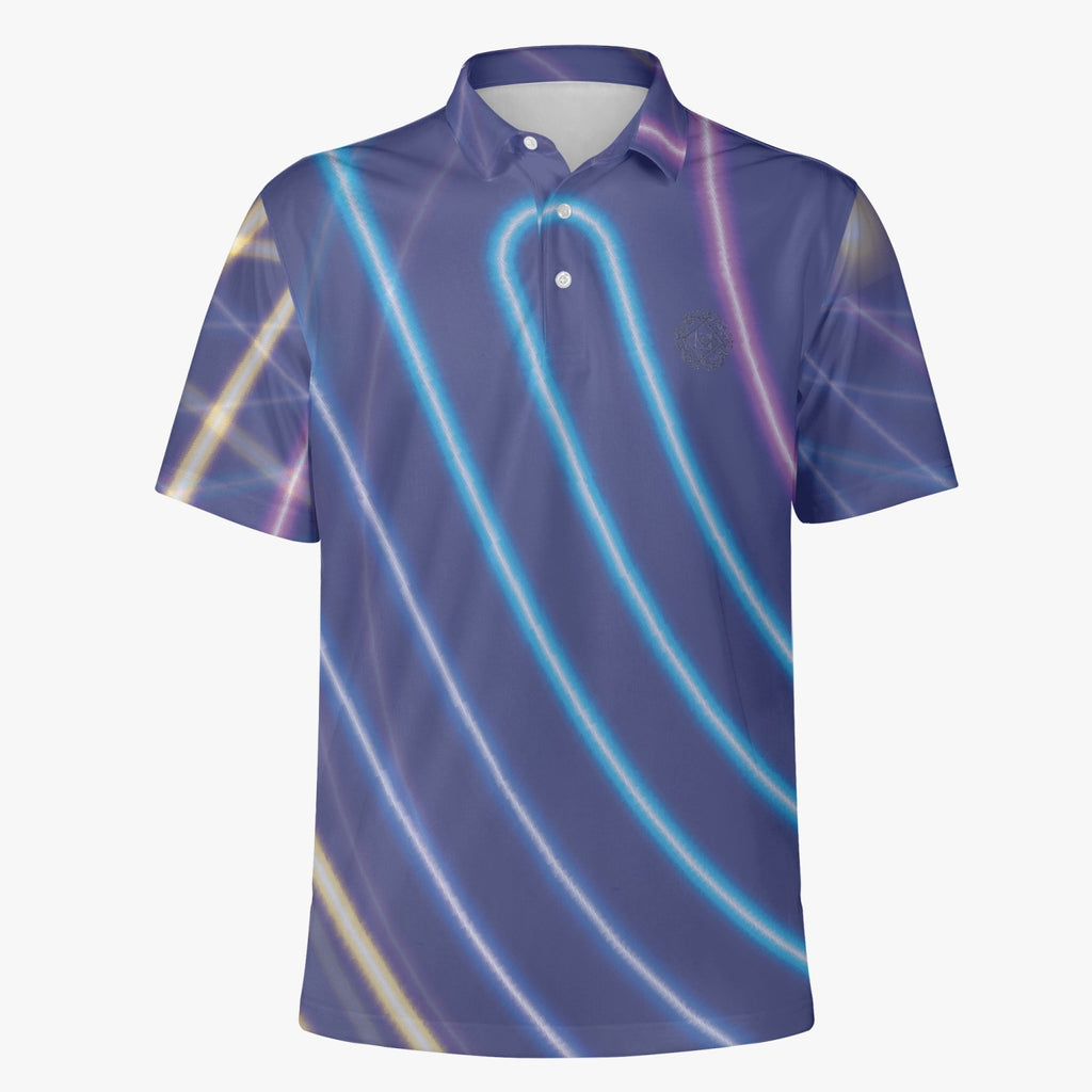 Men's Polo Shirt - Spiral - Elara Activewear