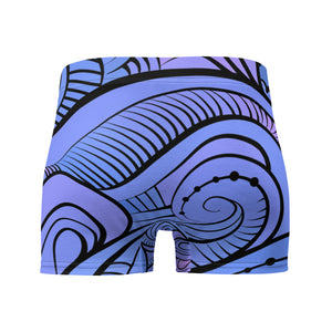 Men's Boxer Briefs - Blue Hawaii - Elara Activewear