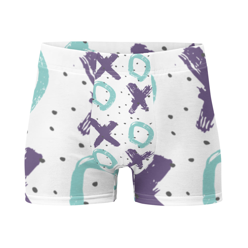 Men's Boxer Briefs - Tic-Tac-Toe - Elara Activewear