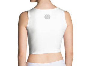 Women's Crop Top - I Love Surfing - Elara Activewear