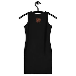 Women's Bodycon Dress - Love is Gold - Elara Activewear