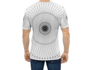 Men's T-shirt - Geometric - Elara Activewear