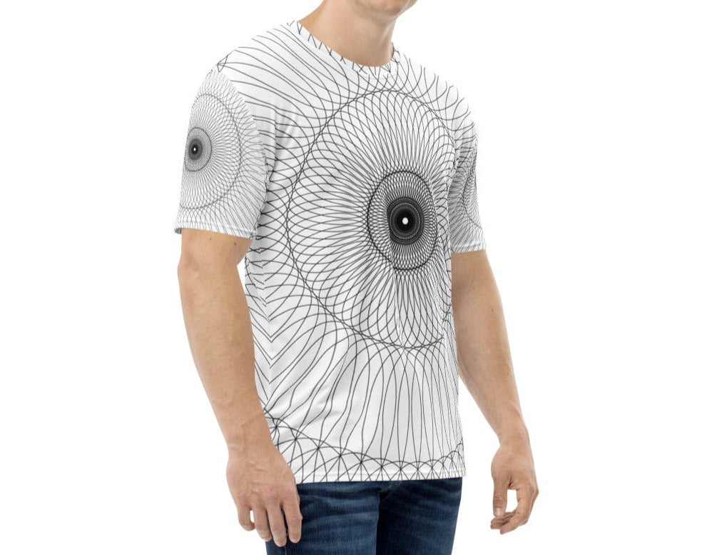 Men's T-shirt - Geometric - Elara Activewear