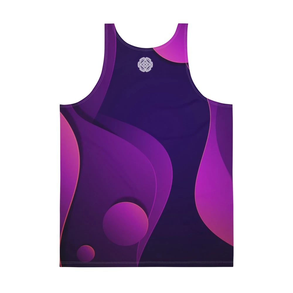 Men's Tank Top - Waves - Elara Activewear