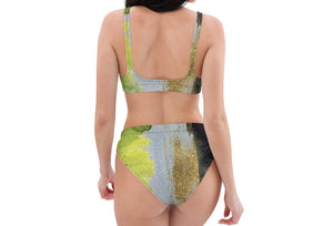 Women's Eco-Friendly High-Waisted Bikini - Composition