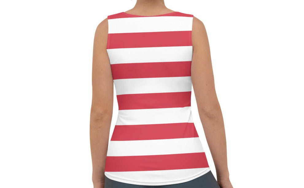 Women's Tank Top - USA - Elara Activewear