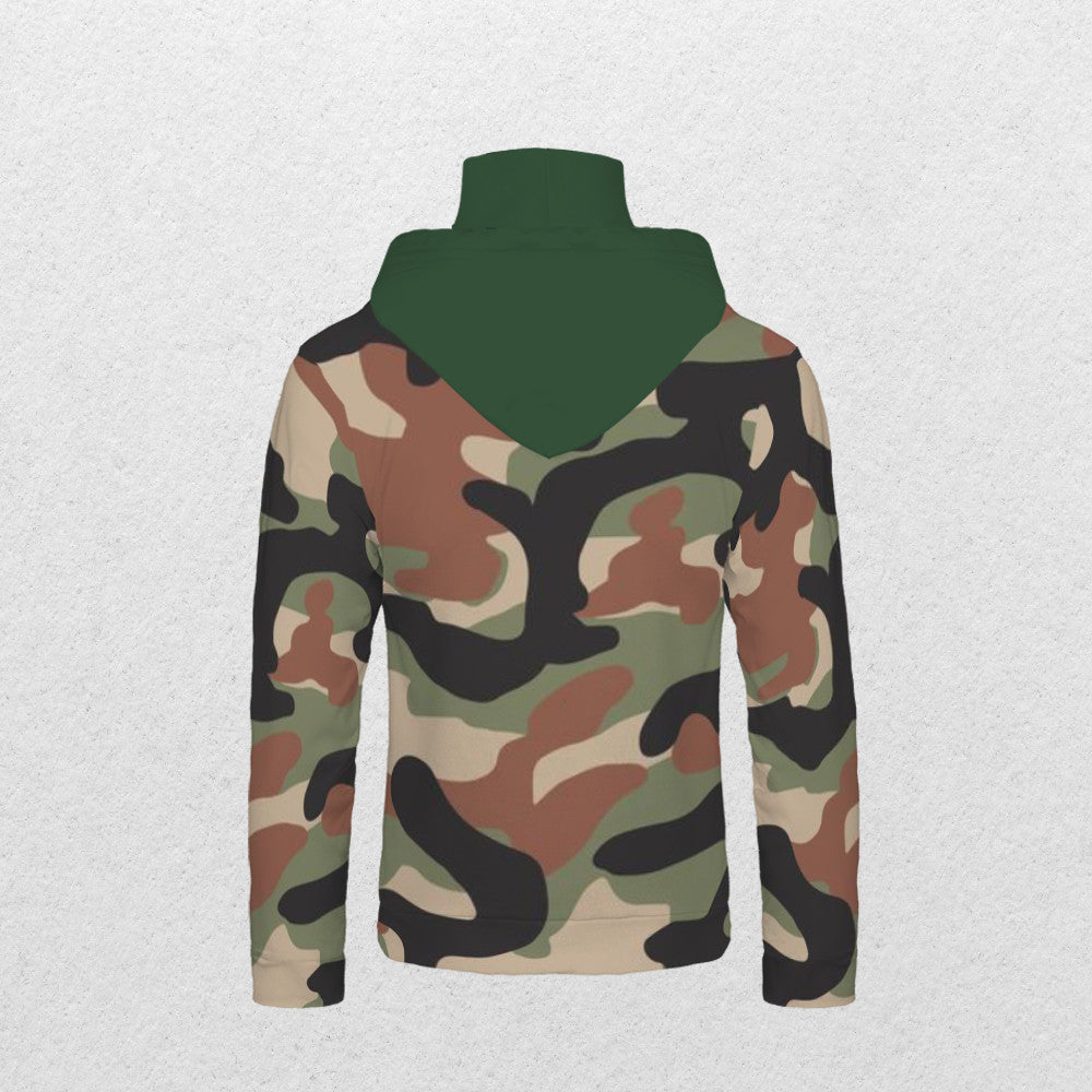 Men's Bandana Hoodie - Camouflage