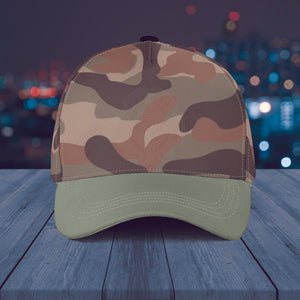 Men's Baseball Cap - Camouflage - Elara Activewear