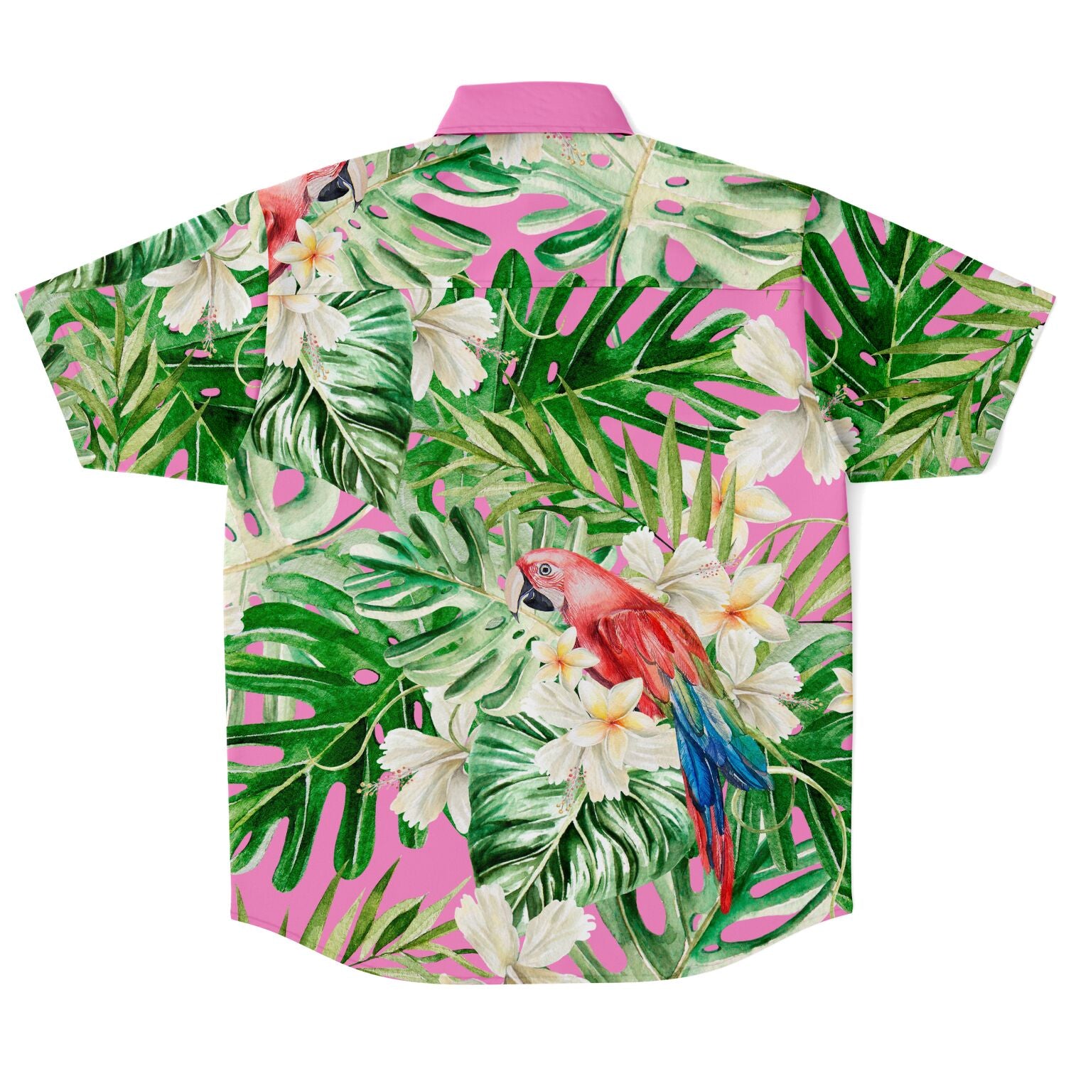 Men's Hawaiian Shirt - Pink Taffy