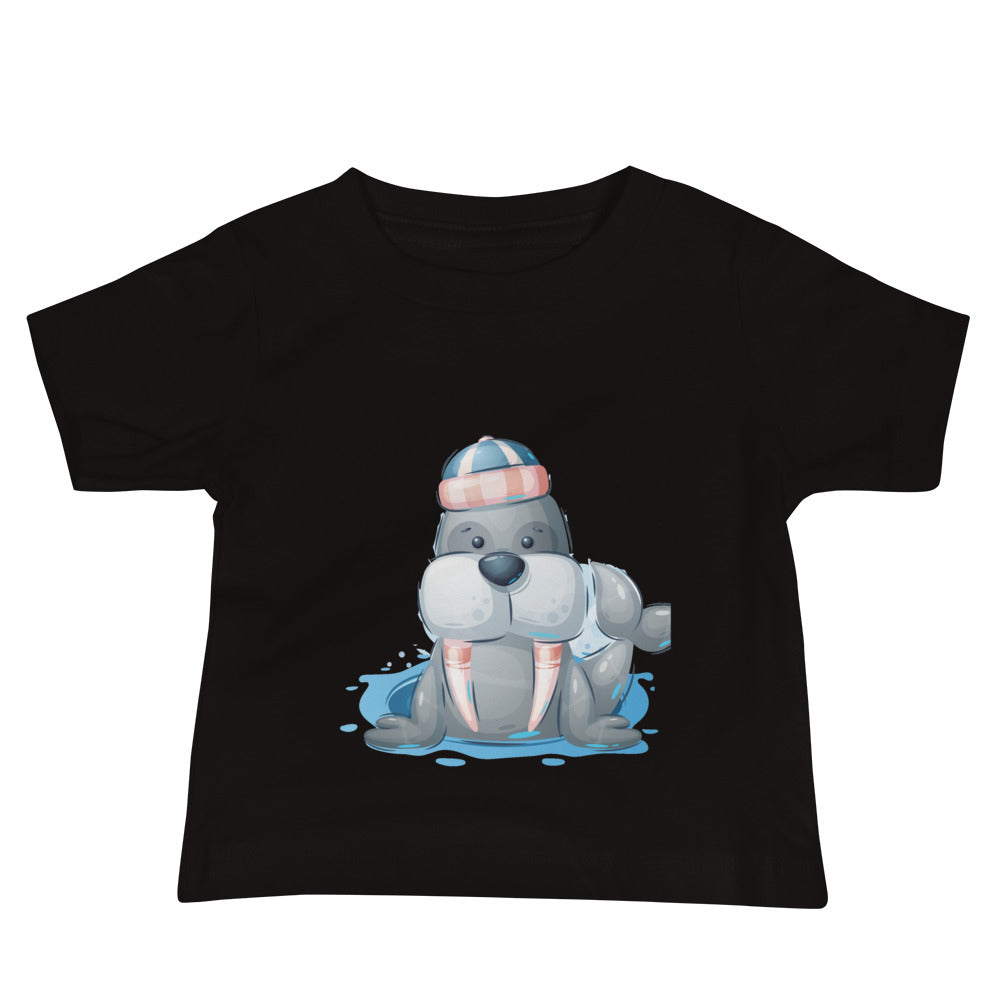 Baby/Toddler Short Sleeve T-Shirt - Wilbur Walrus - Elara Activewear