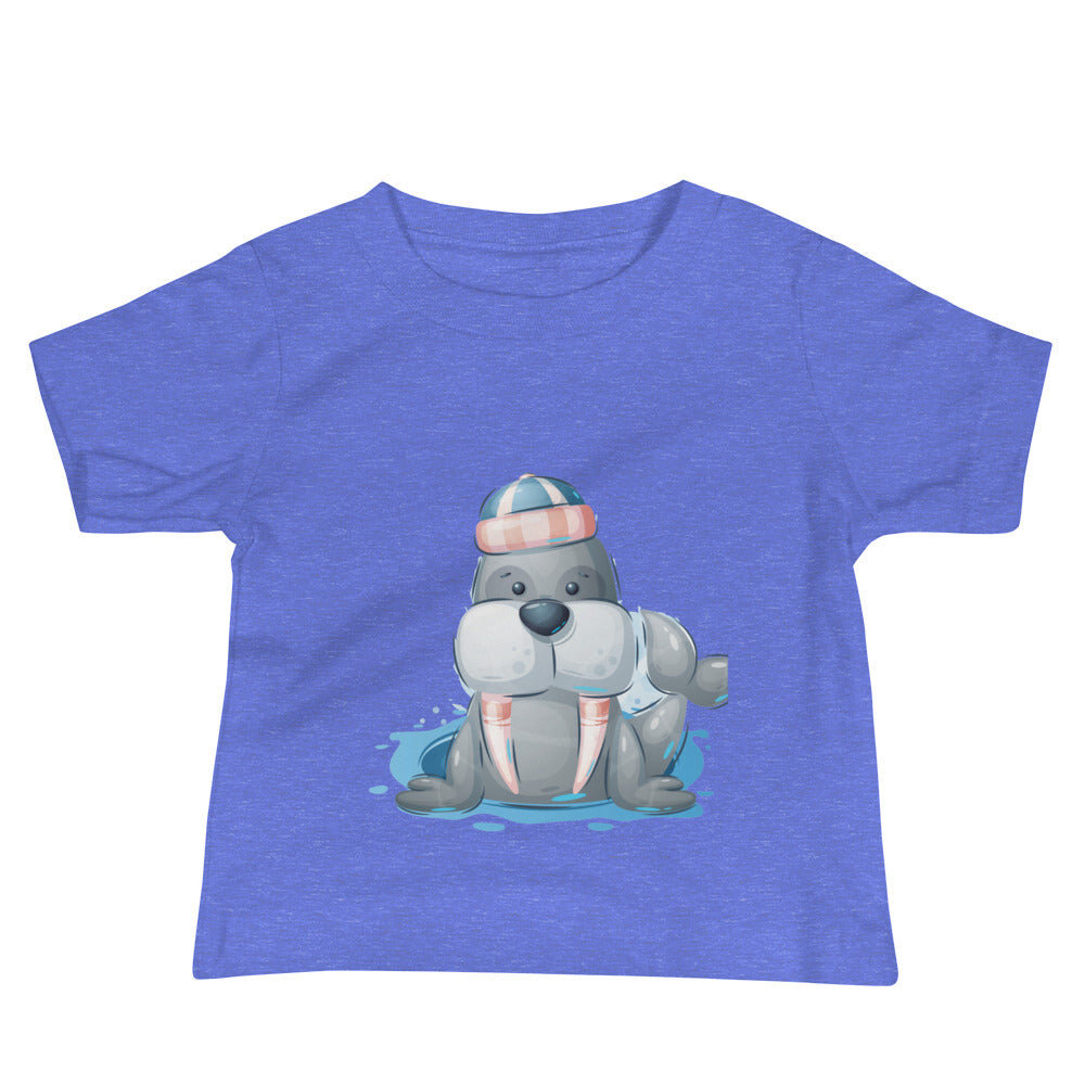 Baby/Toddler Short Sleeve T-Shirt - Wilbur Walrus - Elara Activewear