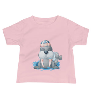 Baby/Toddler Short Sleeve T-Shirt - Wilbur Walrus - Elara Activewear