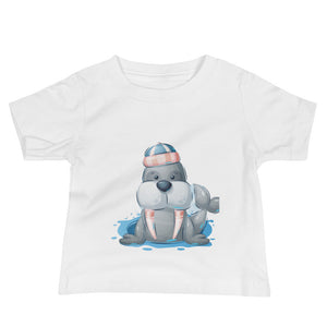 Baby/Toddler Short Sleeve T-Shirt - Wilbur Walrus - Elara Activewear