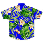 Load image into Gallery viewer, Blue Lagoon Men's Resort Shirt - back view
