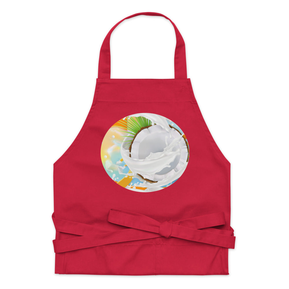 Organic Cotton Apron - Piña Colada