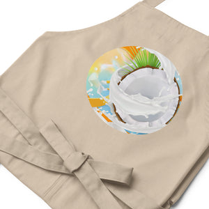 Organic Cotton Apron - Piña Colada