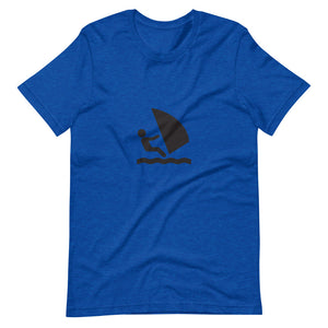 Men's Short-Sleeve Crew Neck T-Shirt - Windsurfing - Elara Activewear