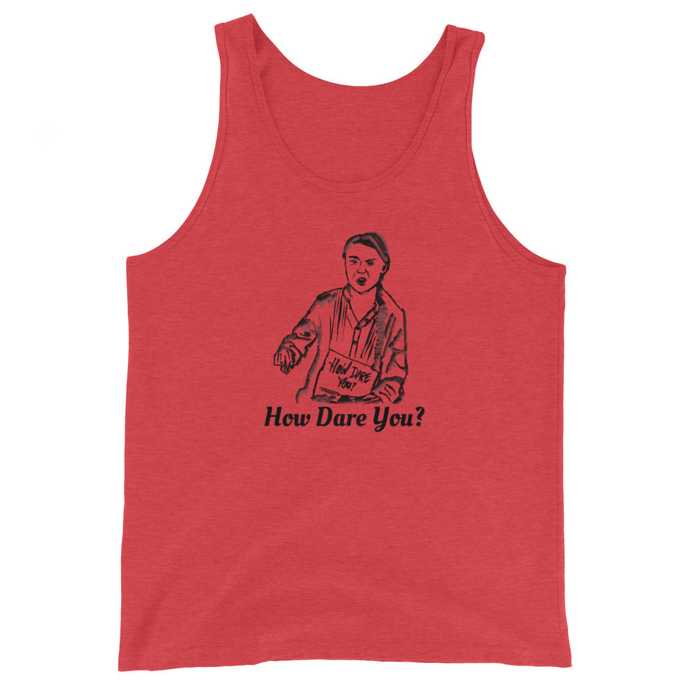 Tank Top - How Dare You? - Elara Activewear