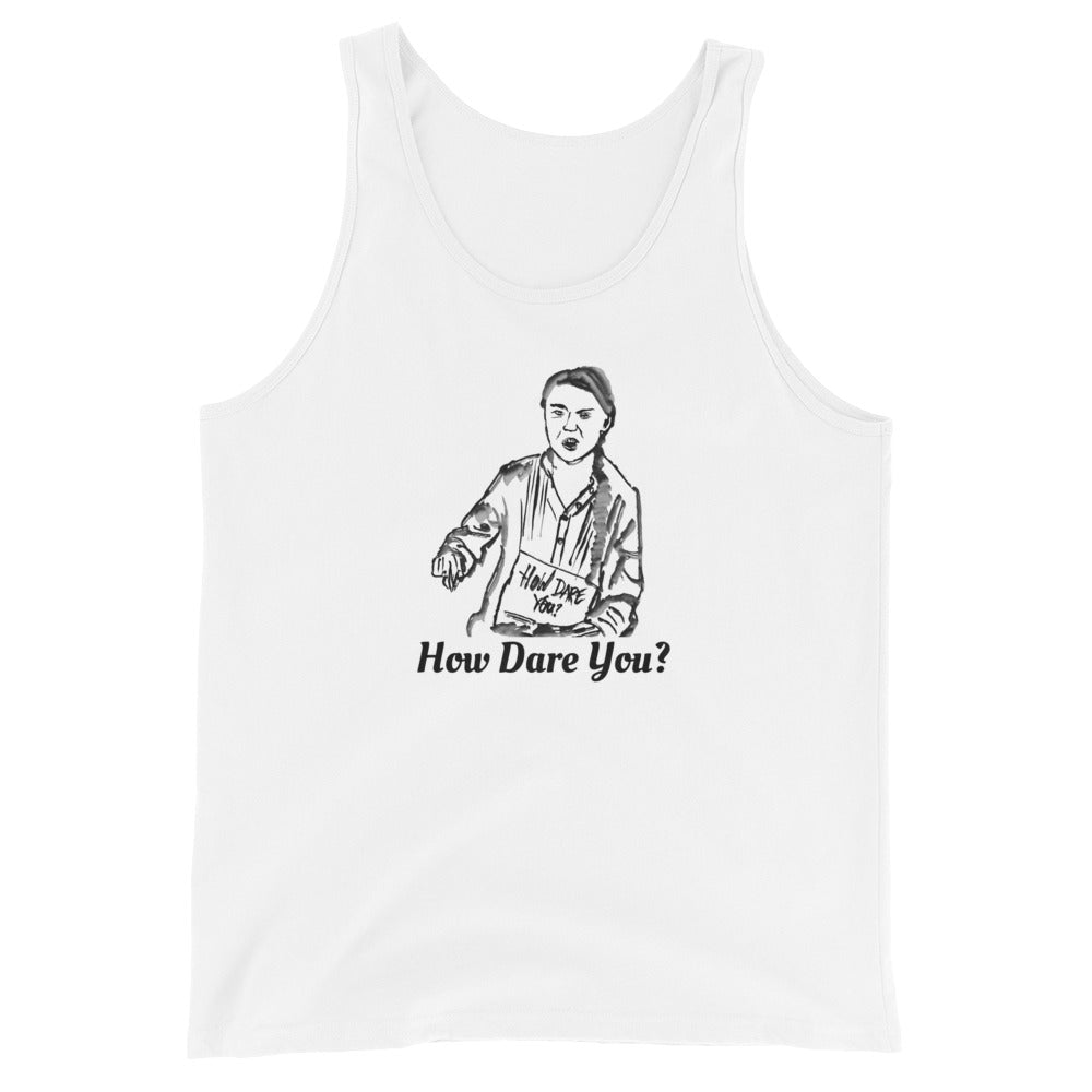 Tank Top - How Dare You? - Elara Activewear